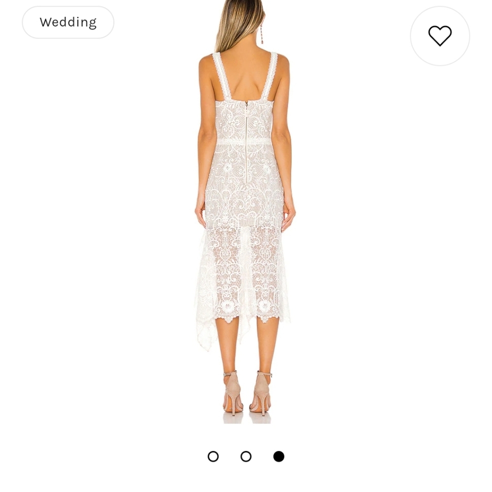 Tiffany Blanc Dress in White - Picture 3 of 5